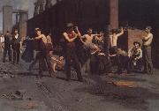 Thomas Anshutz The Ironworkers' Noontime oil painting picture wholesale